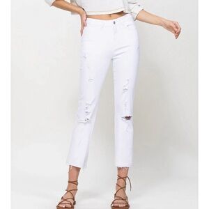 Vervet Jeans- Optic White Absolutely Perfect